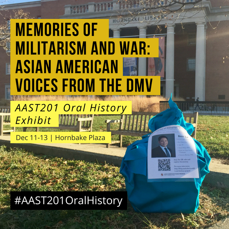 Memories of Militarism and War: Asian American Oral Histories From the DMV