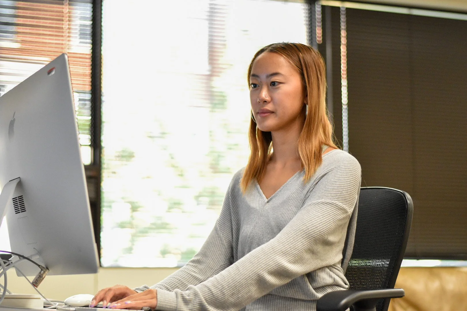 AAST UGA, Amanda Vu, Featured in DBK Article: "‘The bare minimum:’ UMD students express mixed reactions to announced wage increases"