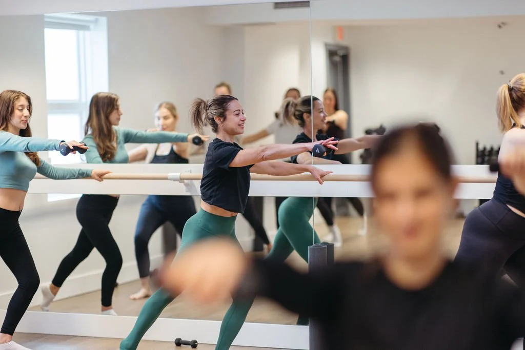 Move stronger with Barre - a mix of Mat Pilates and Aerobics