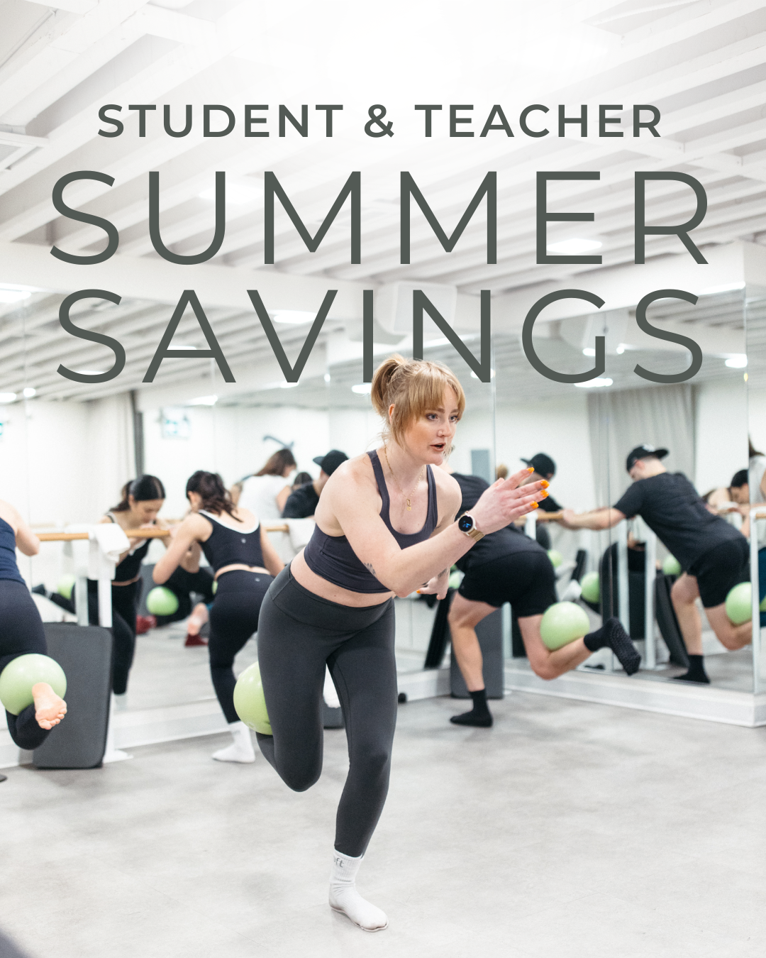 TEACHERS &amp; STUDENT SUMMER DISCOUNT