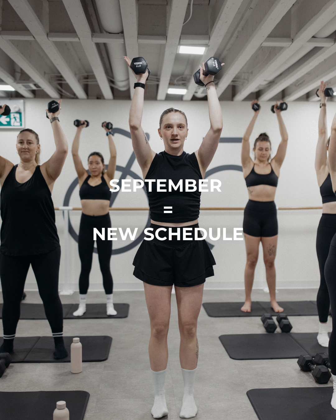 New month, new schedule, more classes!