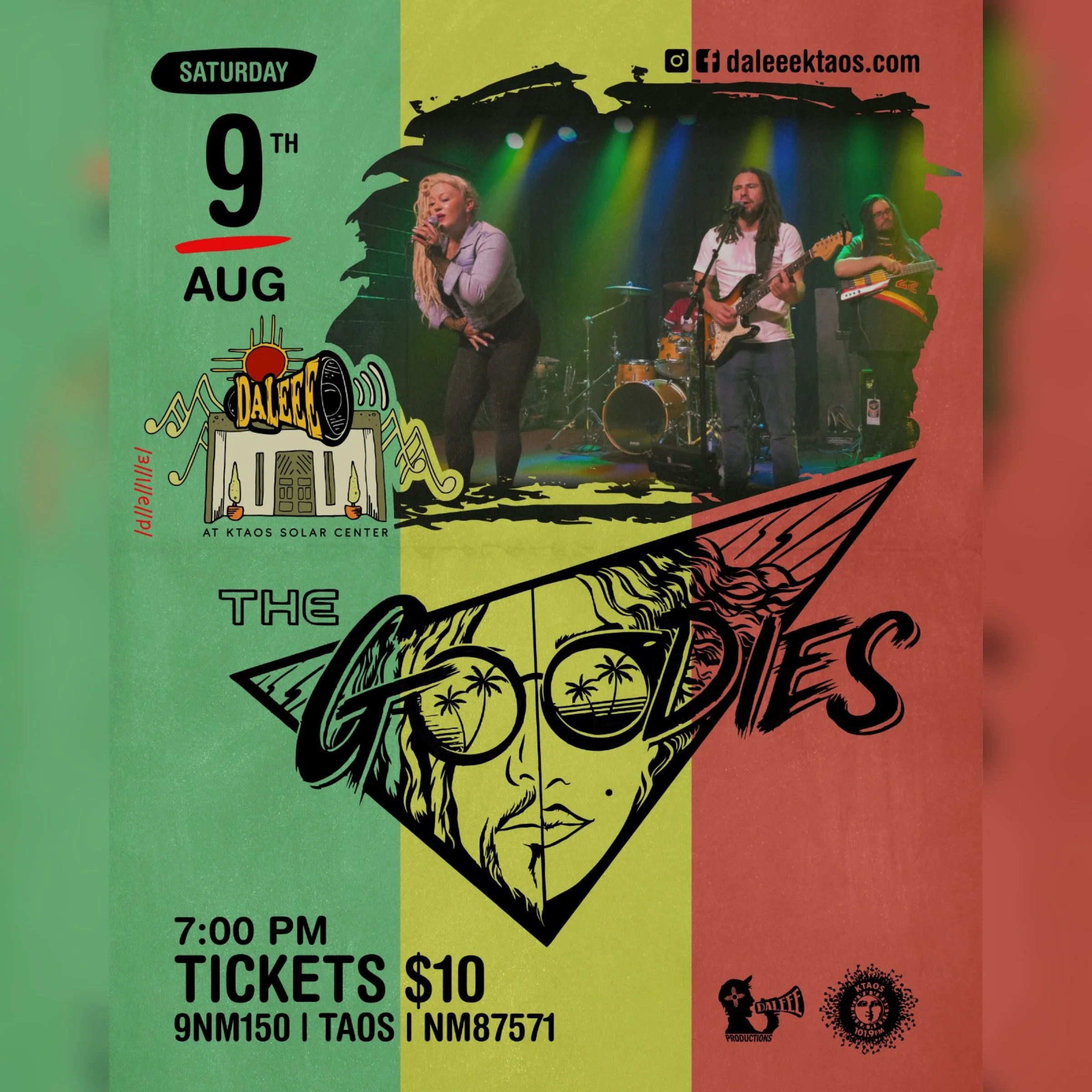 The Goodies Reggae Live at DALEEE KTAOS