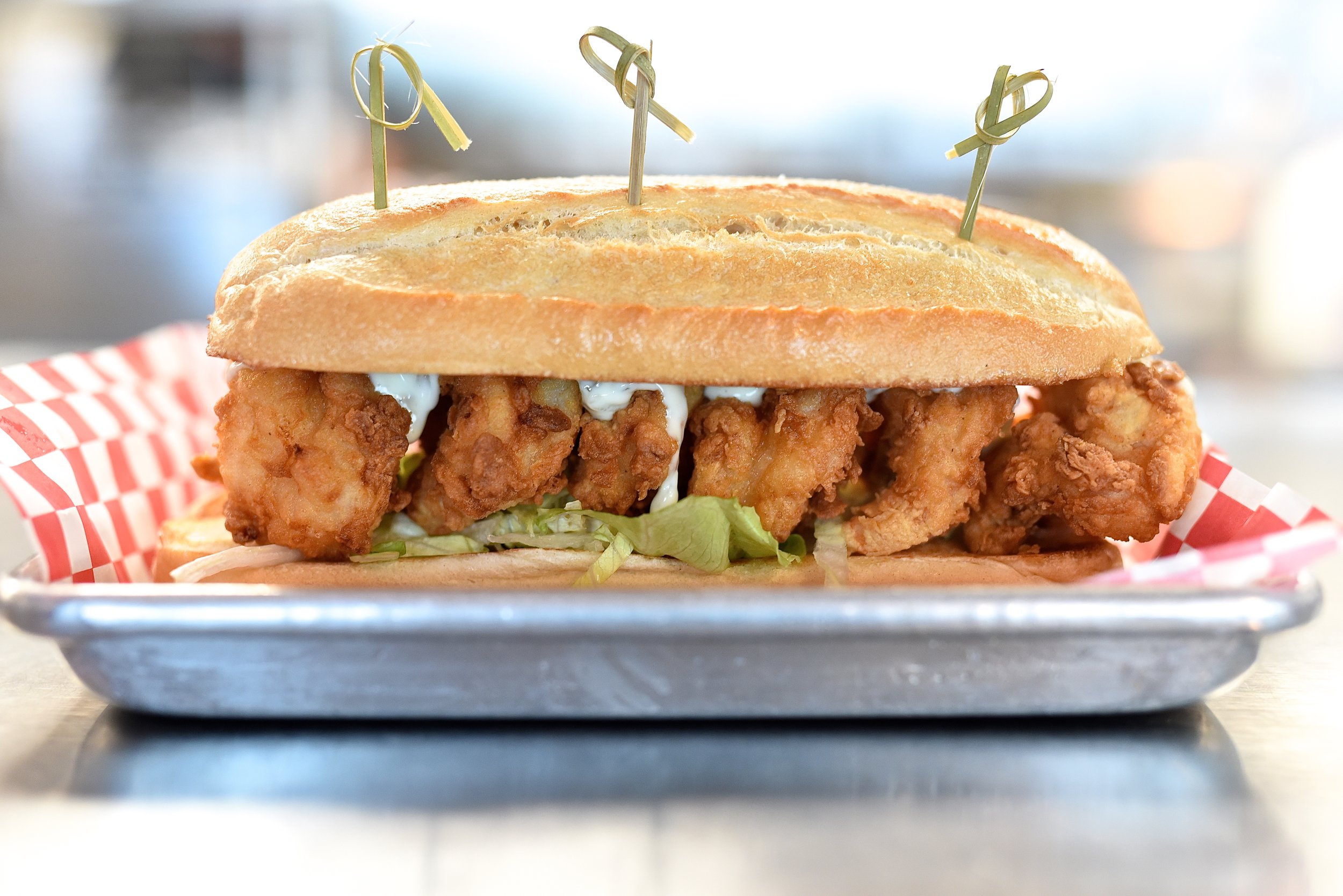 Fried Shrimp Po Boy by Kimberly Park.JPG