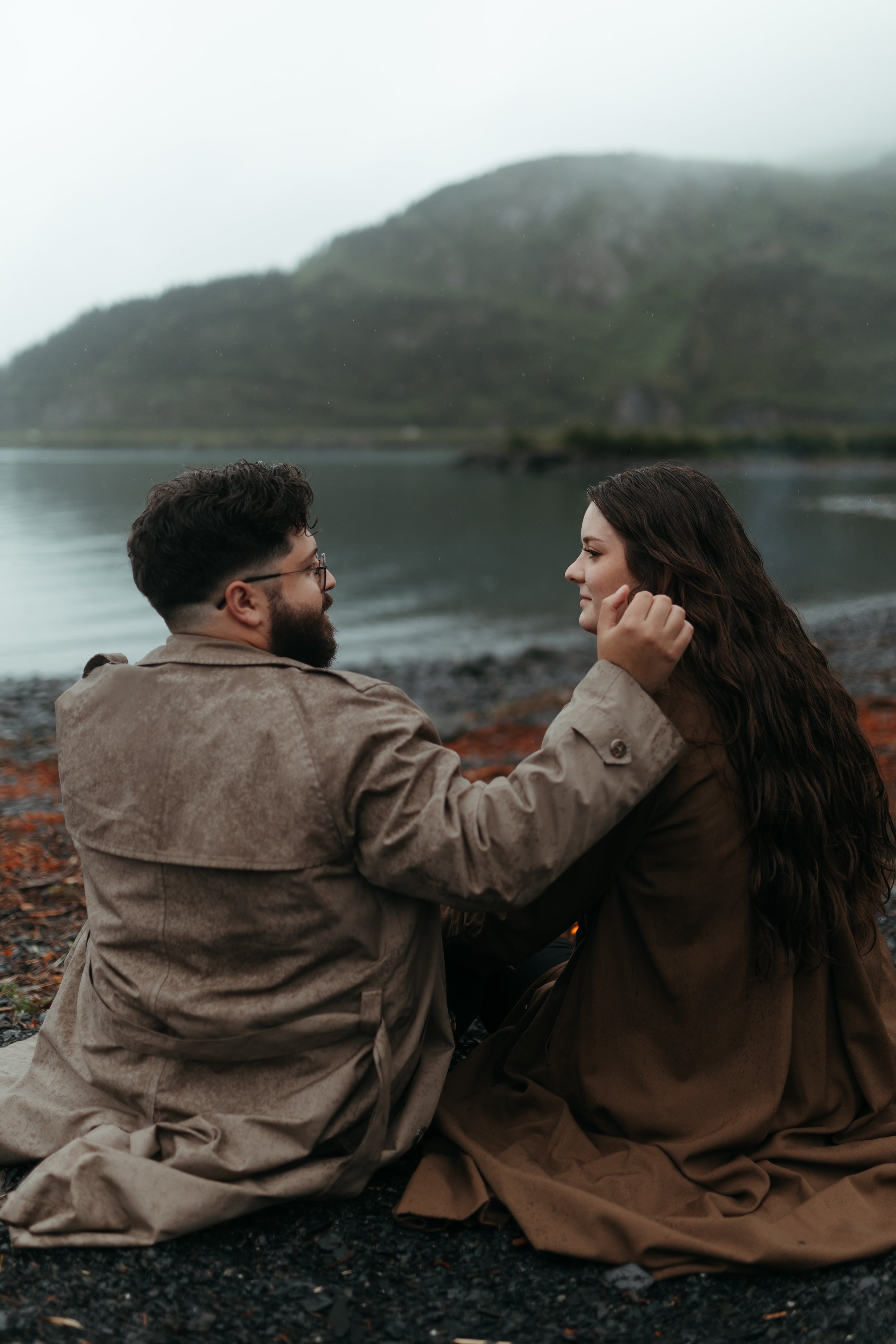 alaska unique romantic artistic couples photography