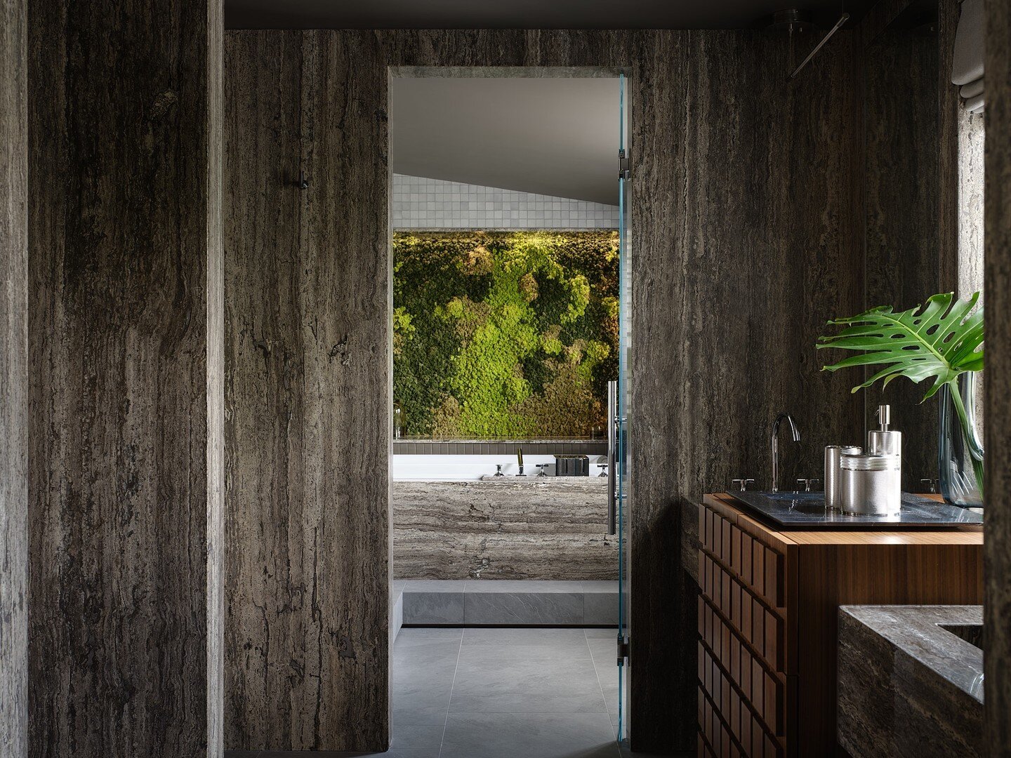 Bathing rituals.

______
Niagara On The Lake Residence
Photo: @2spacephoto
Millwork: Dekker stairs 
Construction: @mountainviewbuildinggroup


#acdo #interiordesign #residentialdesign #interiorinspo #interiorstyle #millwork #bathroomdesign #vanity