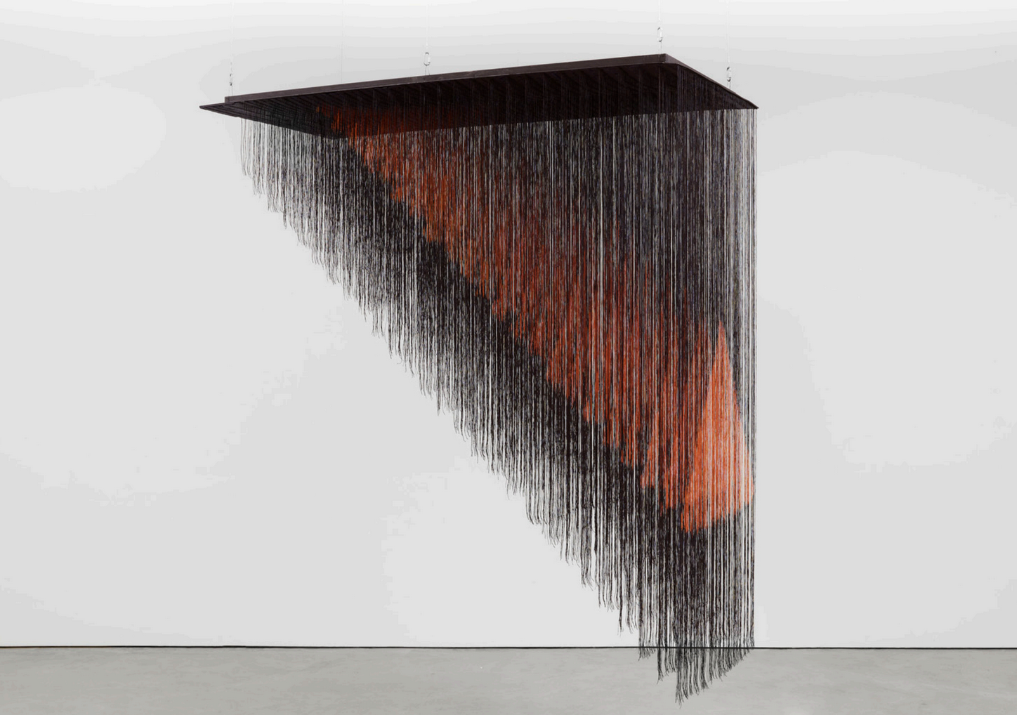 Olga de Amaral en To My Best Friend exhibition at ICA Boston