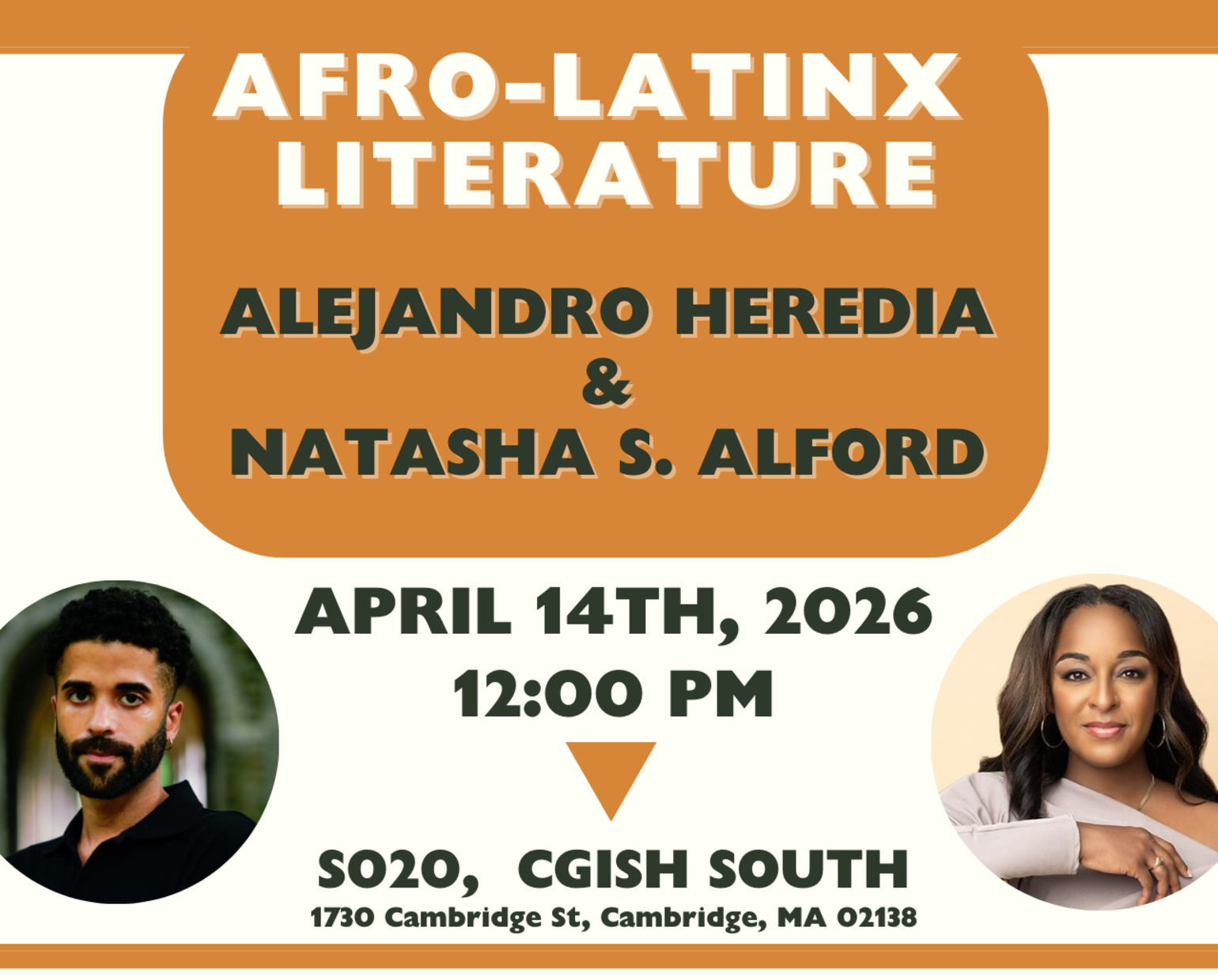 Afro-Latinx Literature: Alejandro Heredia and Natasha Alford