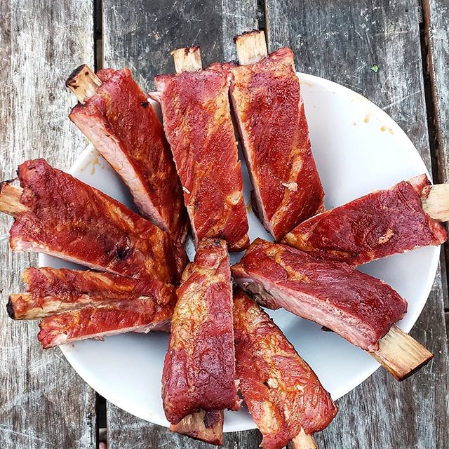 Parting Shots of our St. Louis Rib Racks!! Follow me ------ @meatslayerbbq
*
Smoking on ------ @traegergrills
*
@spiceology BBQ Team #spiceology
*
@crowdcow Ambassador *
@cambromfg Ambassador *
@thermoworks BBQ Team
*
Part of #TeamTraeger
*
Tag @meatslayerbbq in your stories & posts
*
#traegernation #traegergrills #traeger
#foods #easyrecipes #mmmmm #carnivore #foodpicture #foodblogger #grilling #yummyyummy #recipeshare #recipes #cook #eatright #mealpreplife #mealprepping #keto #ketomeals #ketofriendly #ketogenic #ketoeats #meatsweats #bbqnation #bbqnation #meatslayerbbq #meatslayer