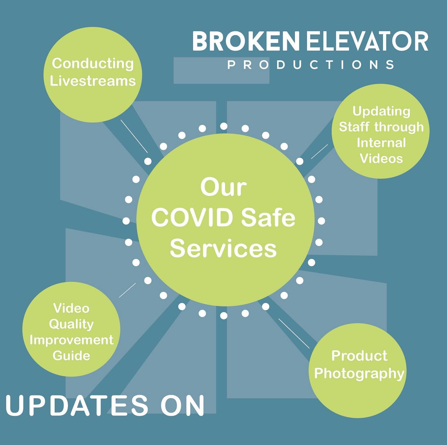 With 2020 behind us. We are reviewing our COVID safe services including: 

- video quality improvement guide
- conducting livestreams
- updating staff through internal videos 
- product photography 

Whether it&rsquo;s a step-by-step tutorial or a hi