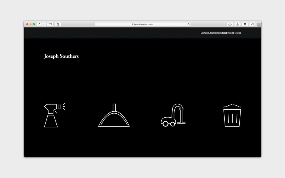 joseph southers cleaning-web design-portfolio