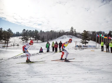 Sports: Skiing Blind