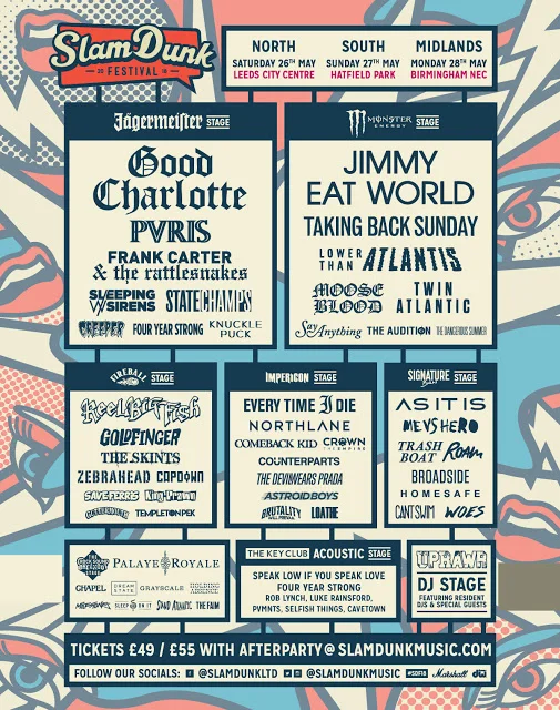 Lower Than Atlantis Lead the Charge in New Names Added To Slam Dunk