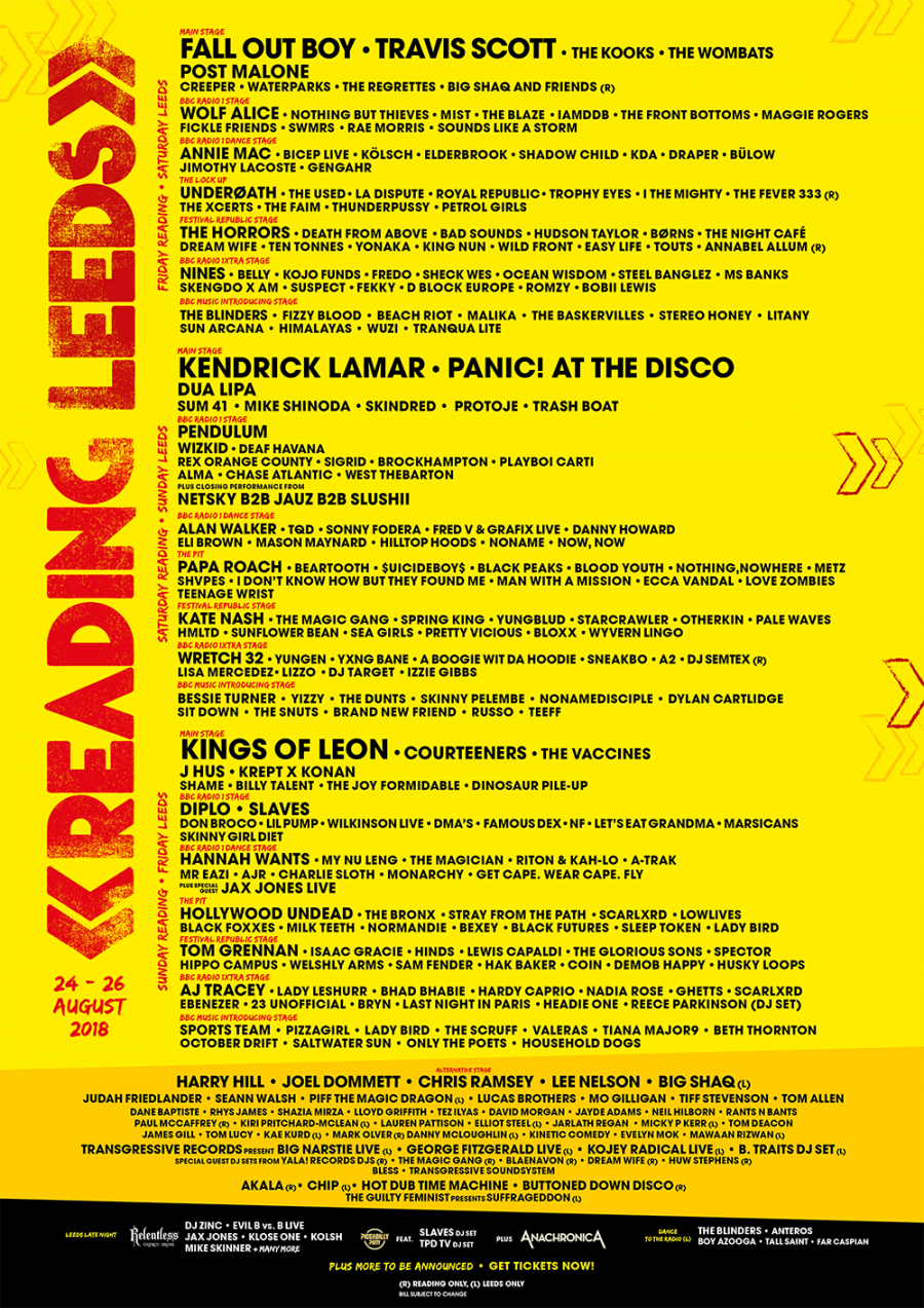 Reading Festival 2018 - Top Five Acts to Check Out