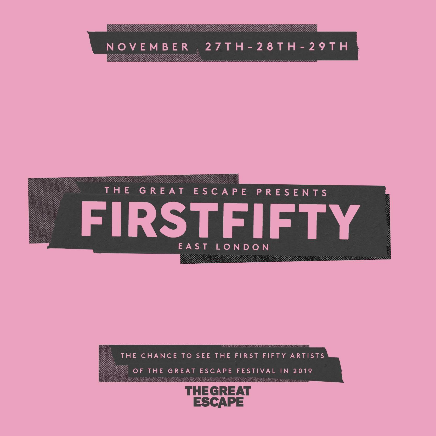 Great Escape Festival Announce First Fifty