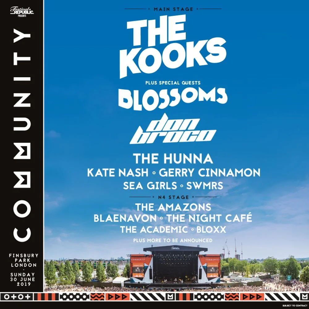 Community Festival 2019 announces second wave of acts 