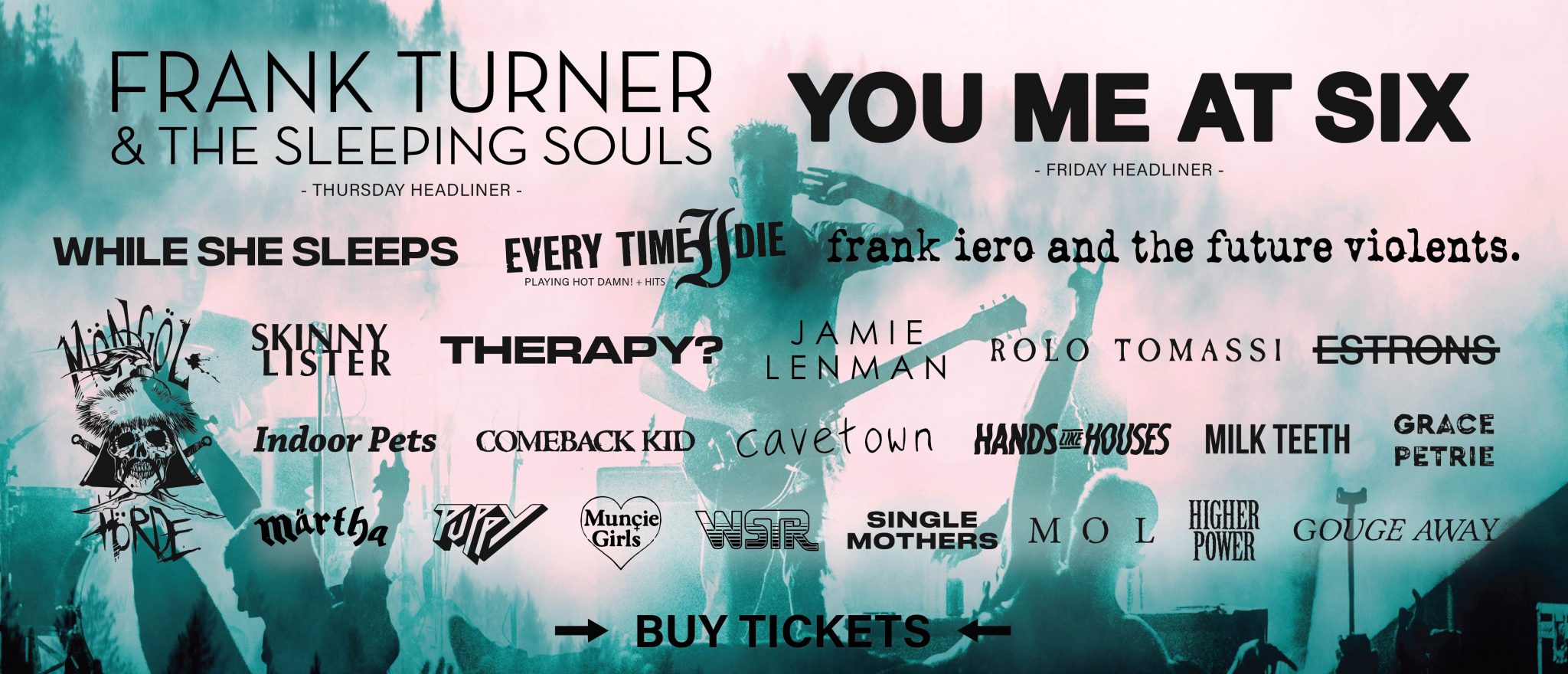 Explosive line-up announced for 2000 Trees 2019! 