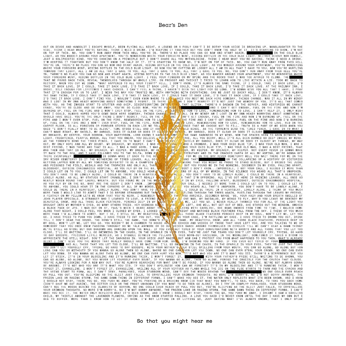 Album Review: Bear's Den - 'So That You Might Hear Me'