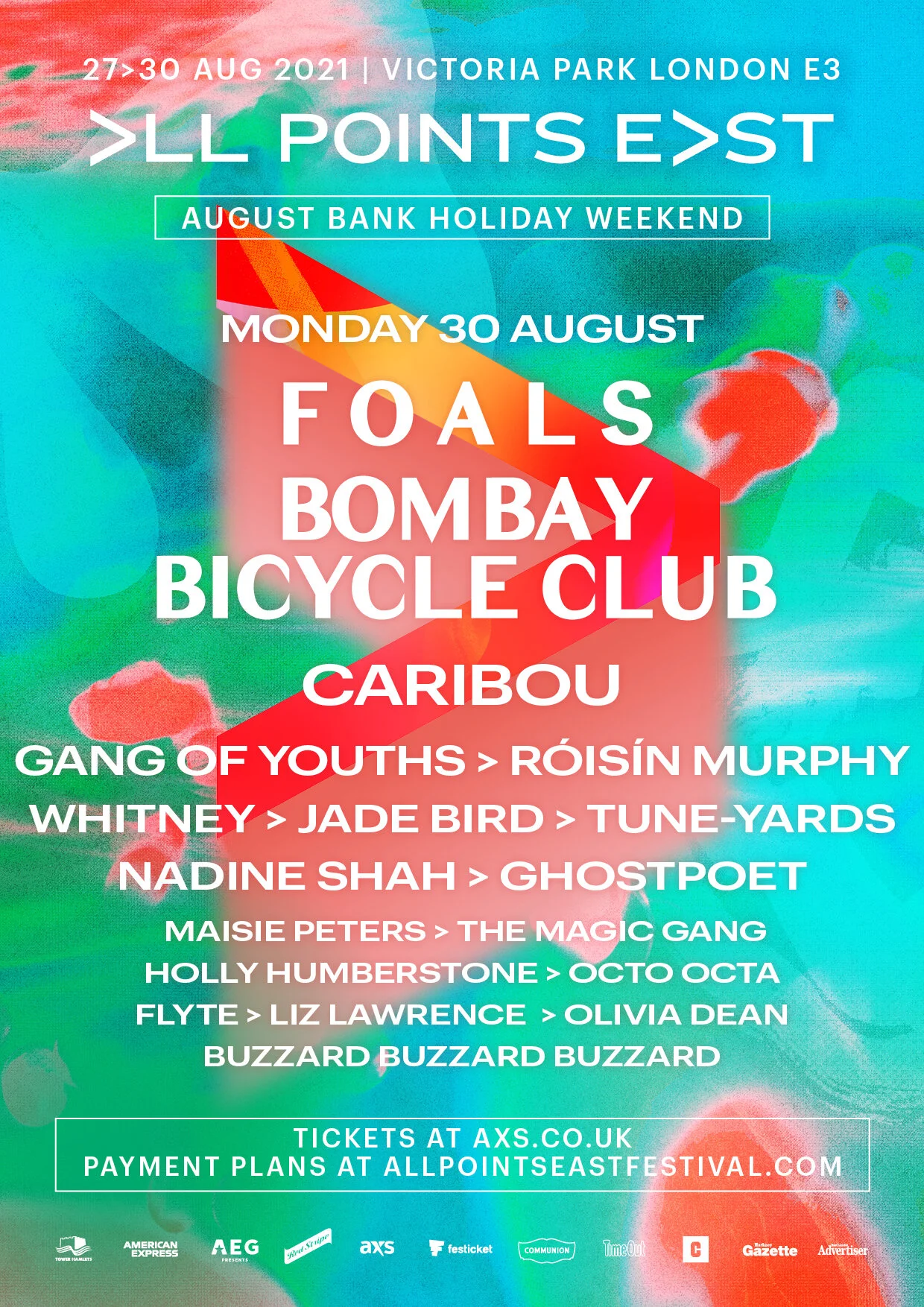 Festival News: All Points East announce Foals, Bombay Bicycle Club plus more