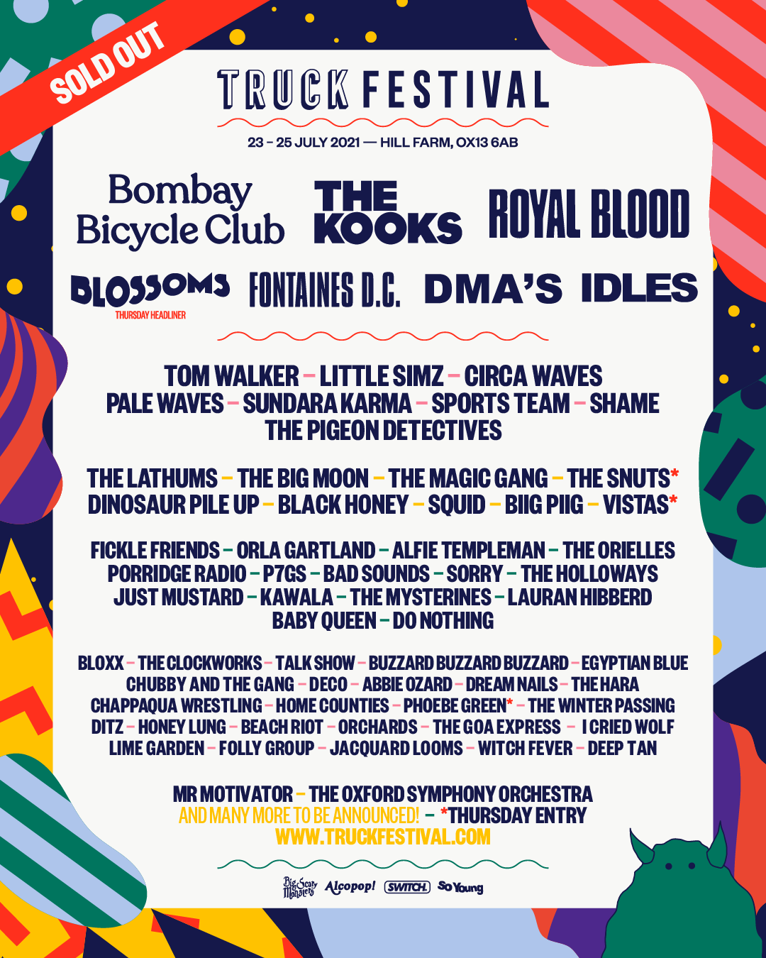 Sold Out Truck Festival announce full line up....