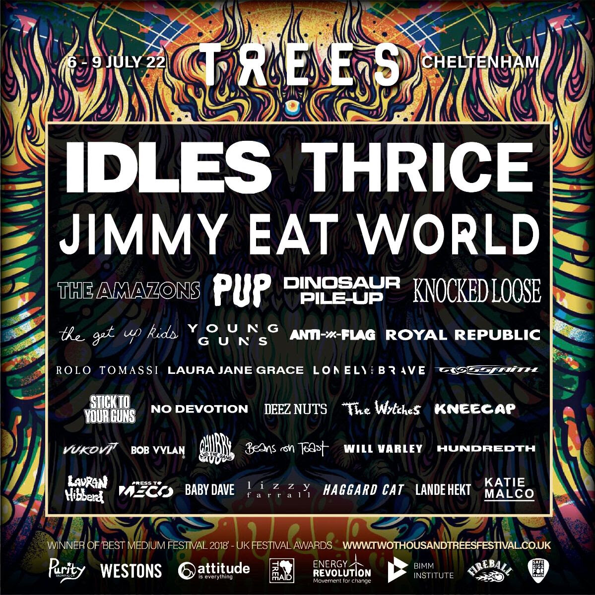 Festival News: 2000trees Festival 2022 announces new headliners IDLES