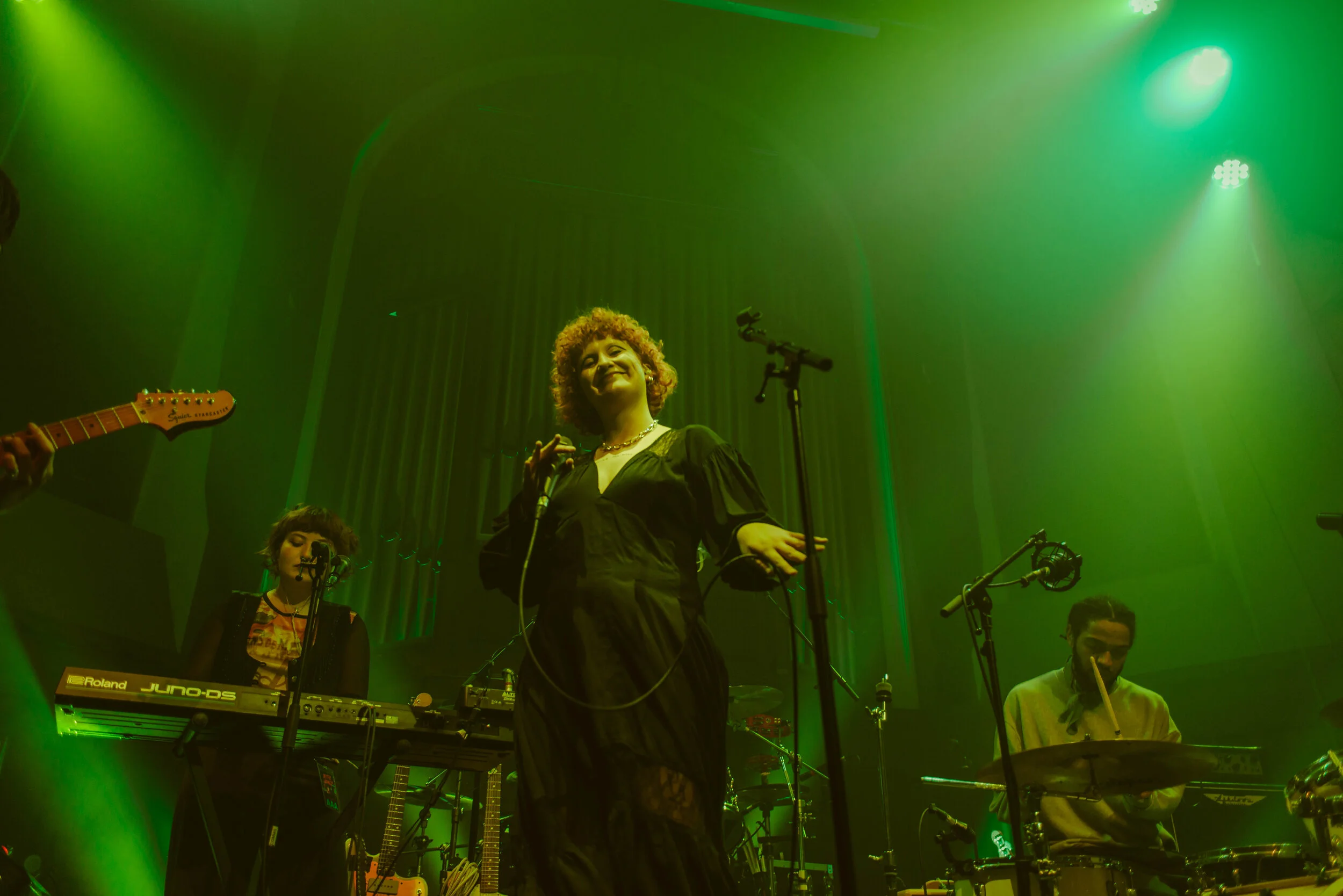 Live Review: Black Honey & Phoebe Green - St Lukes, Glasgow 07102021 —  When The Horn Blows