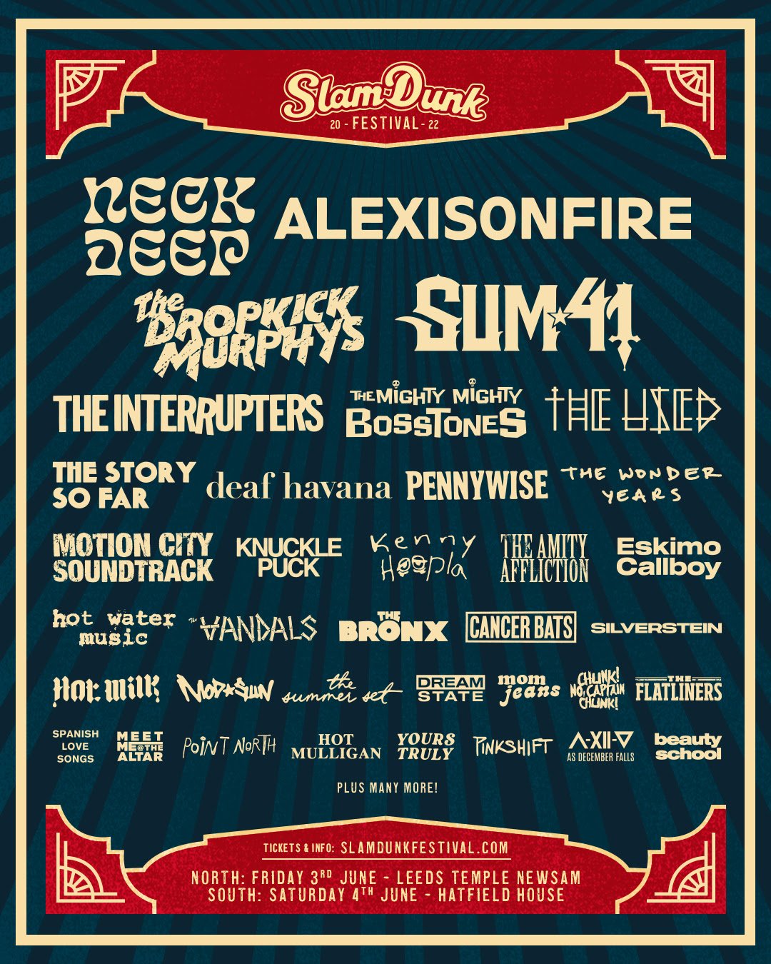 Festival News: Slam Dunk Festival 2022 Reveals Final Headliner + More Acts