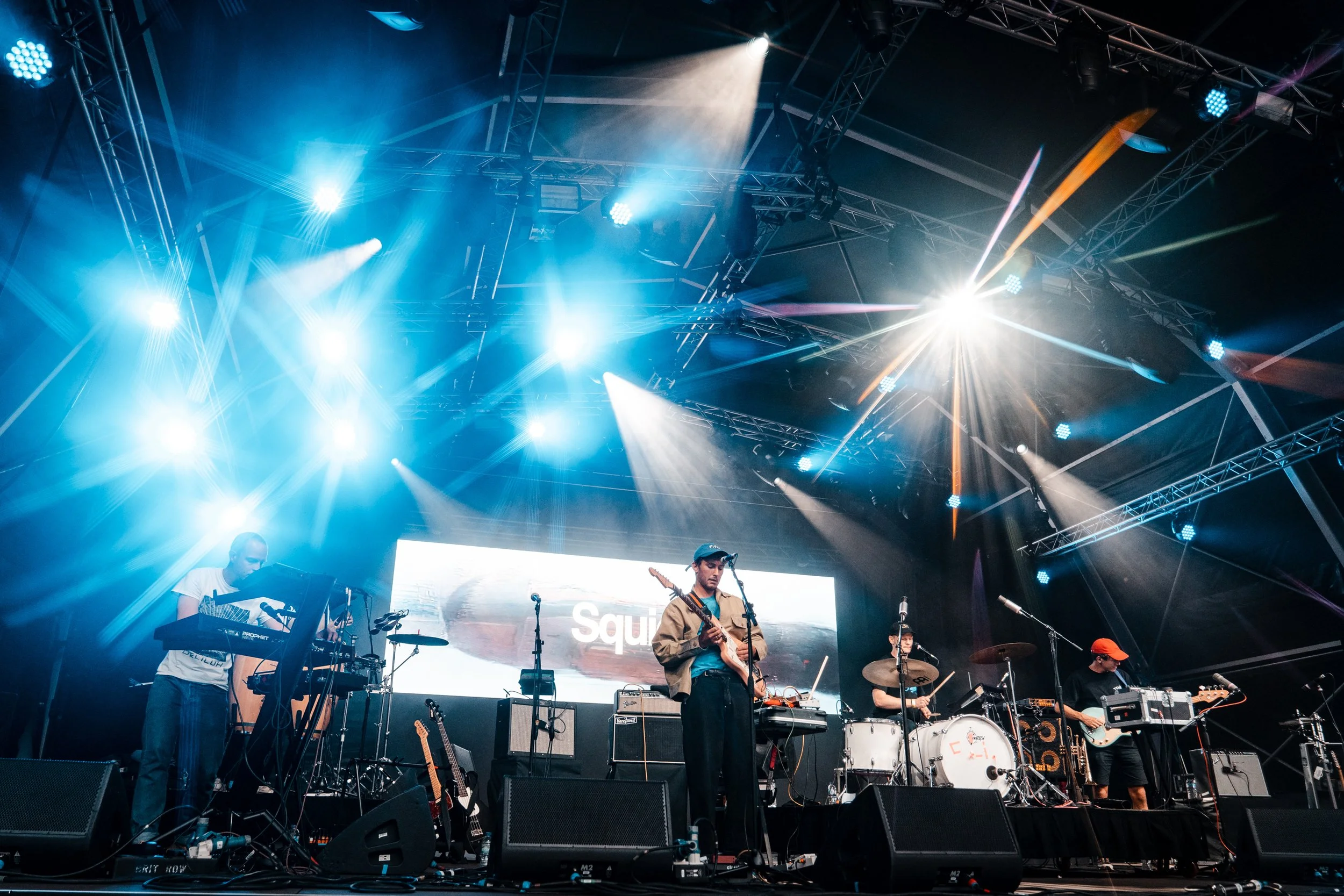 Live Review: Squid – Somerset House, London 08/07/2022