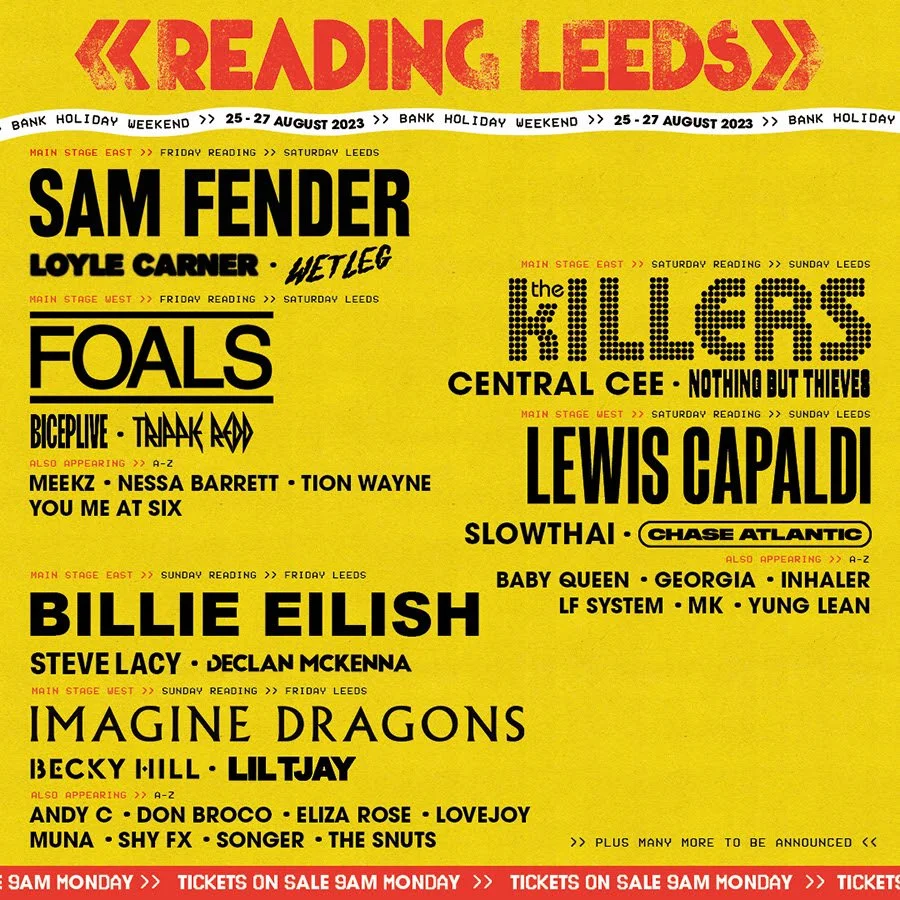 Festival News: Reading + Leeds Festival share six mega headliners! 