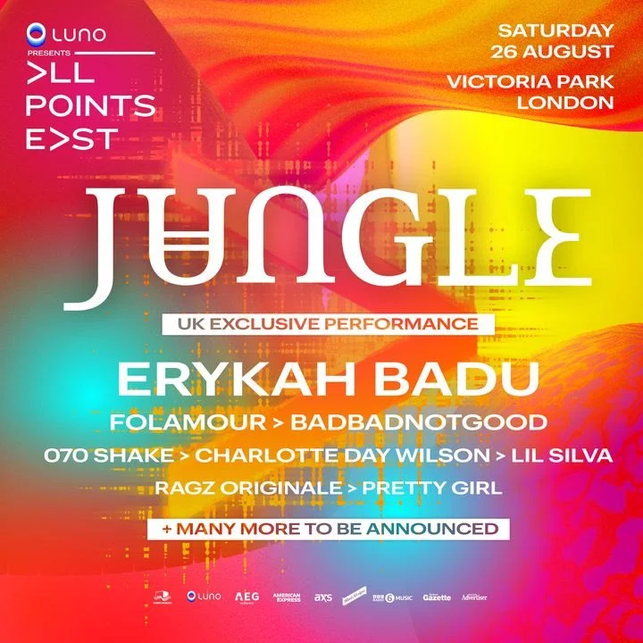 Festival News: Jungle to play hometown show at All Points East this summer