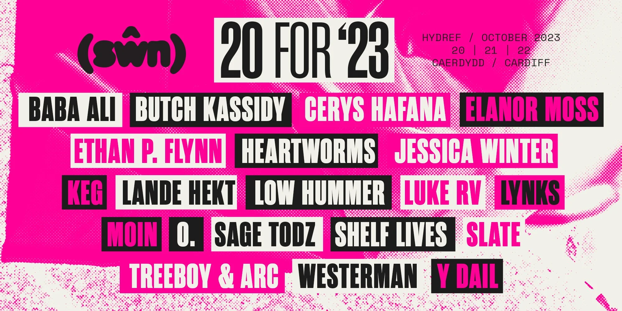 Sŵn Festival announce first names // 20 For 23