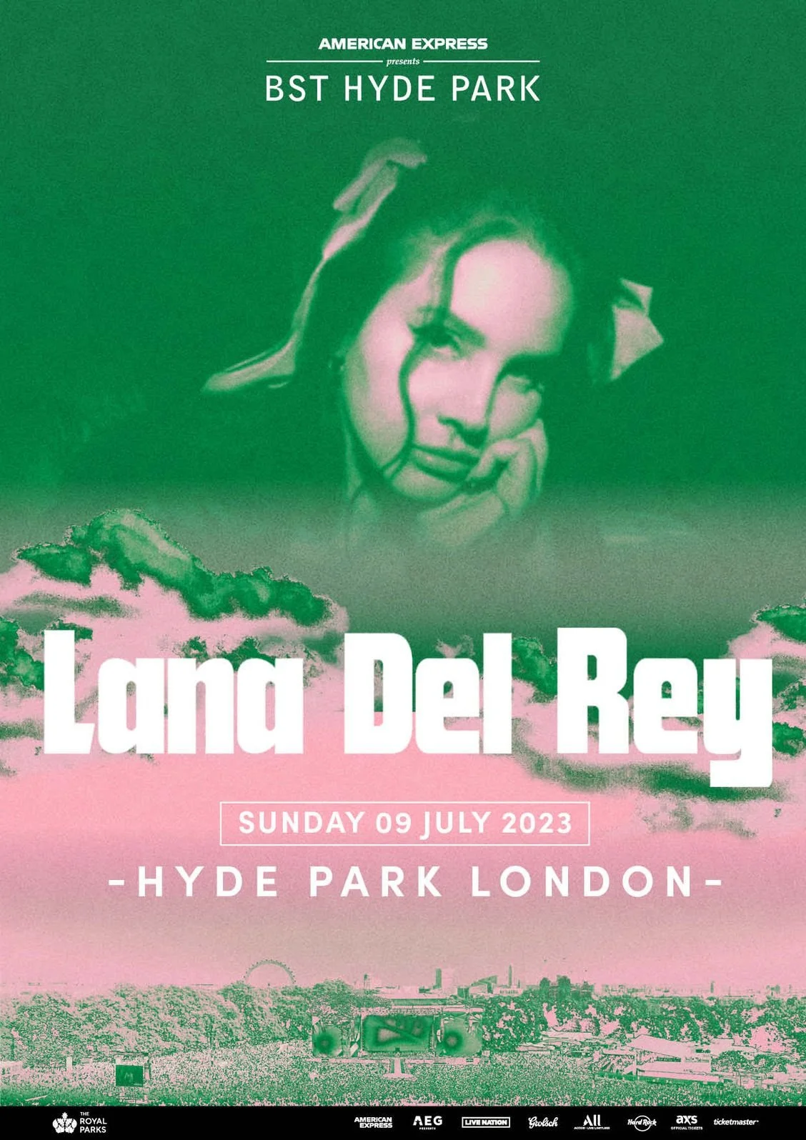 Lana Del Rey - announced as final headliner for 10th anniversary of BST Hyde Park