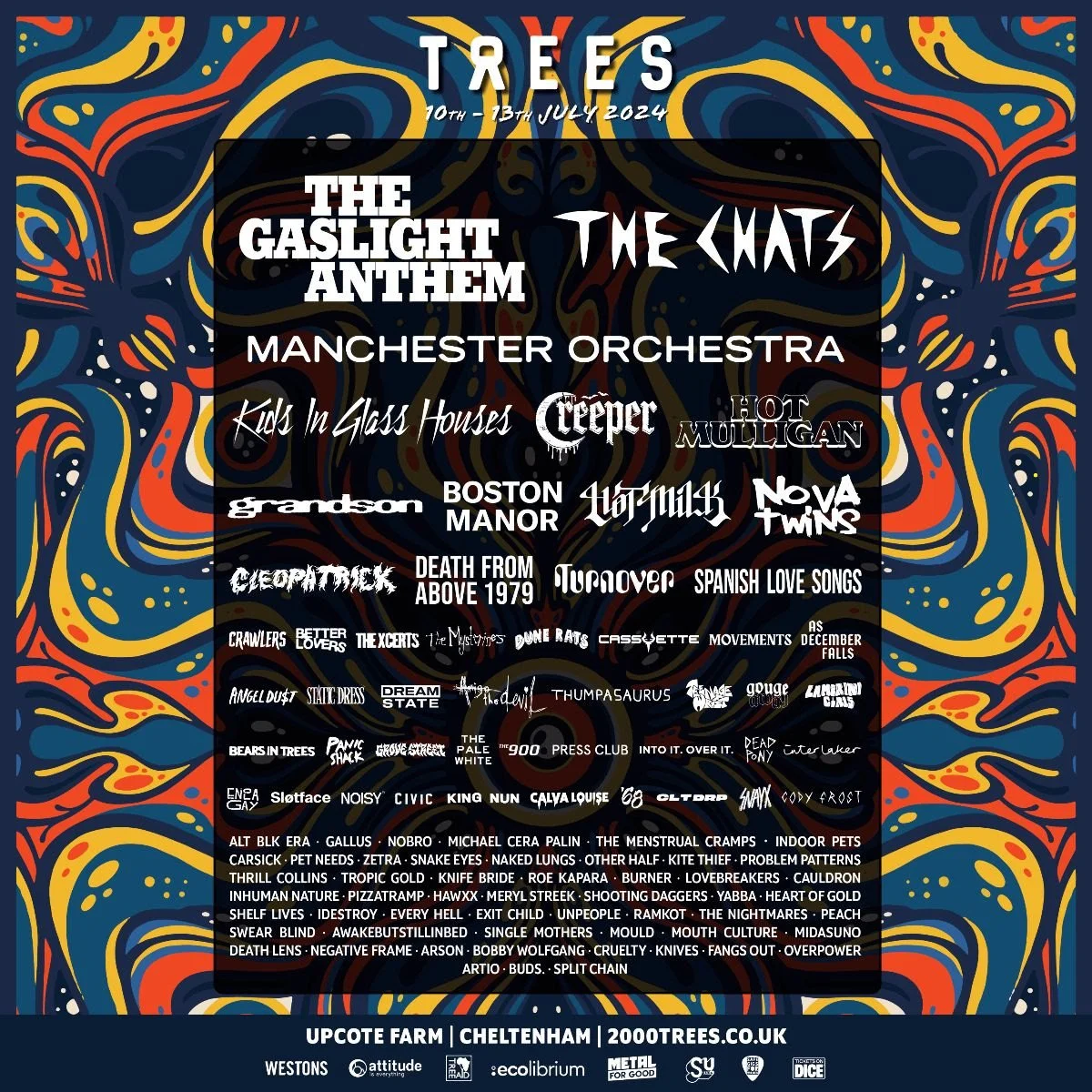 Festival News: 2000trees Festival announces The Chats, Hot Milk, Nova Twins and more
