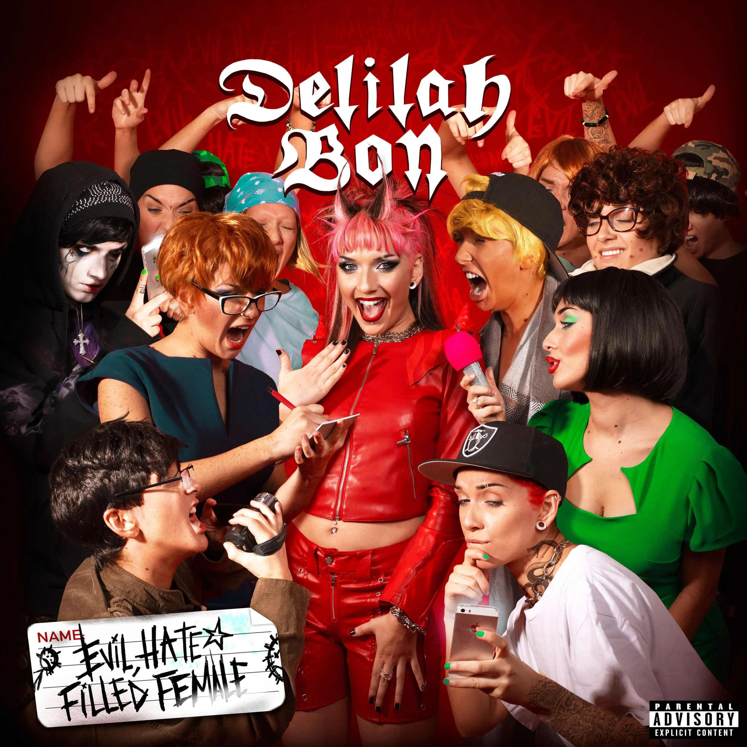Album Review: Delilah Bon - 'Evil Hate Filled Female'