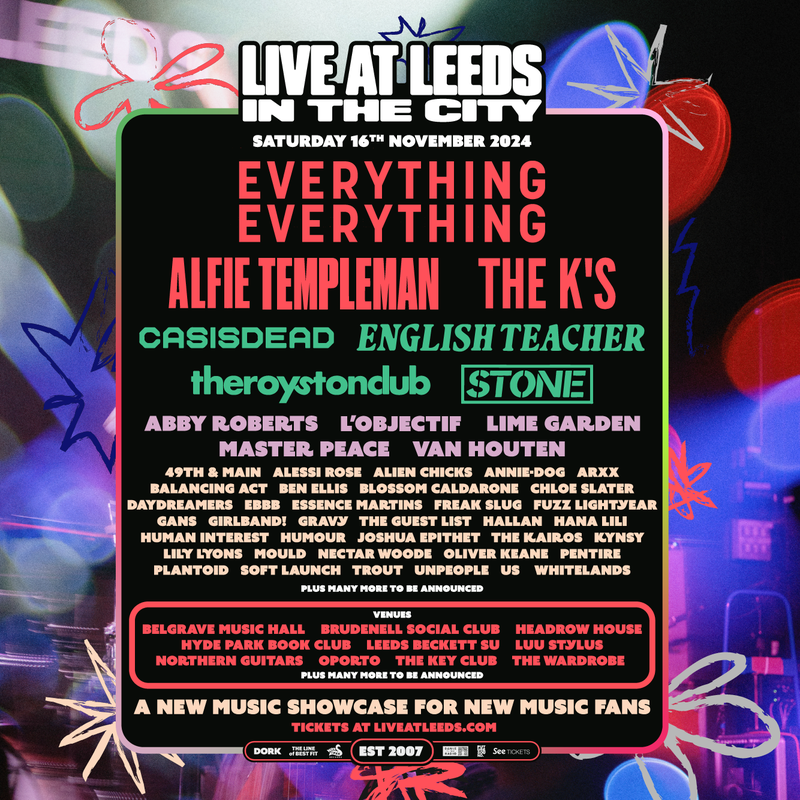 Live at Leeds in the City '24: ONES TO WATCH
