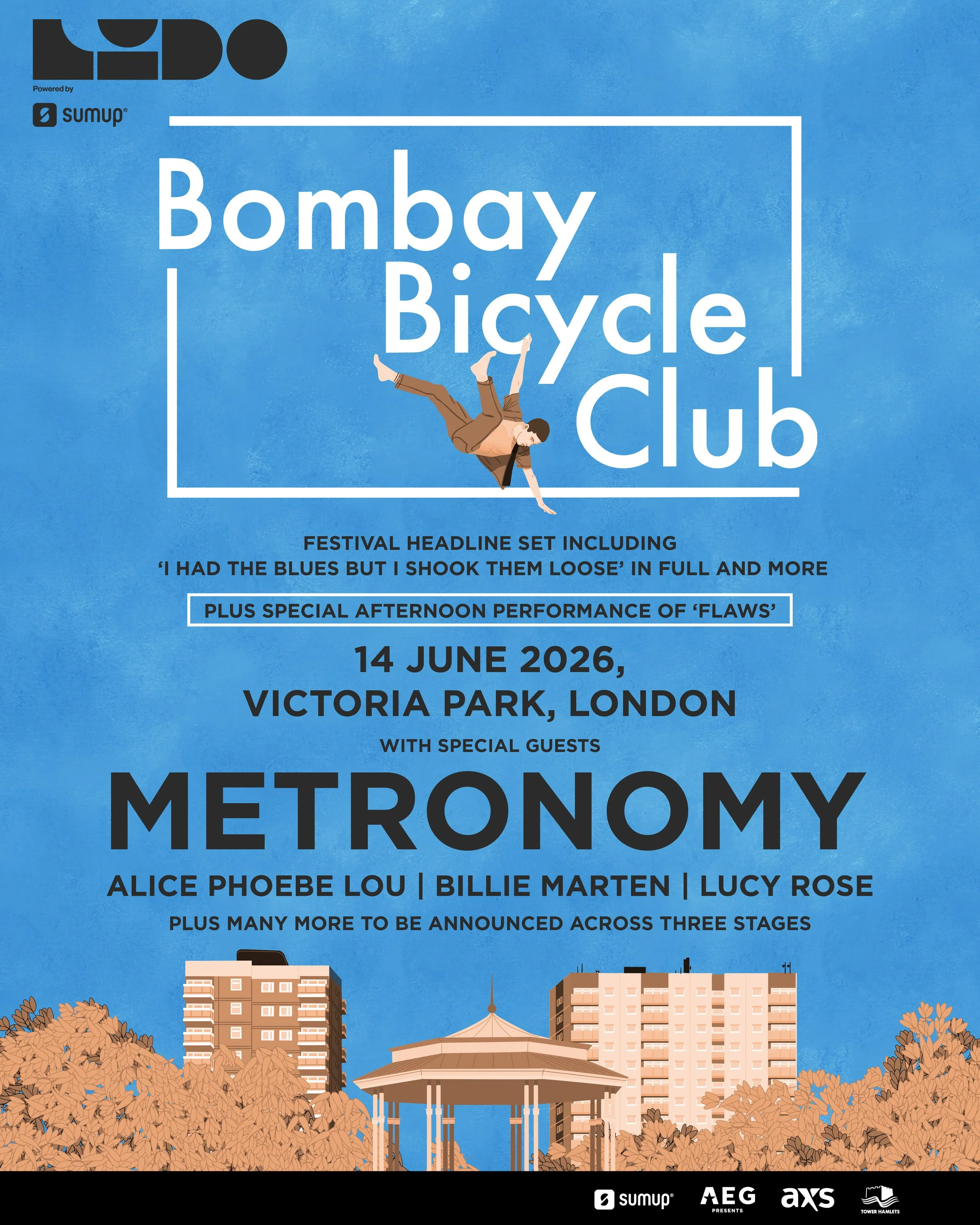 Festival News: Bombay Bicycle Club to Headline LIDO Festival 2026