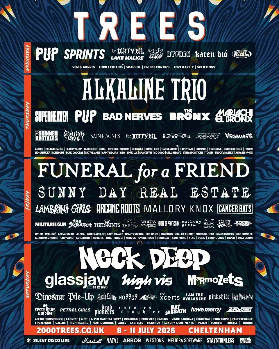 Festival News: 2000trees confirms Neck Deep as Saturday headliners