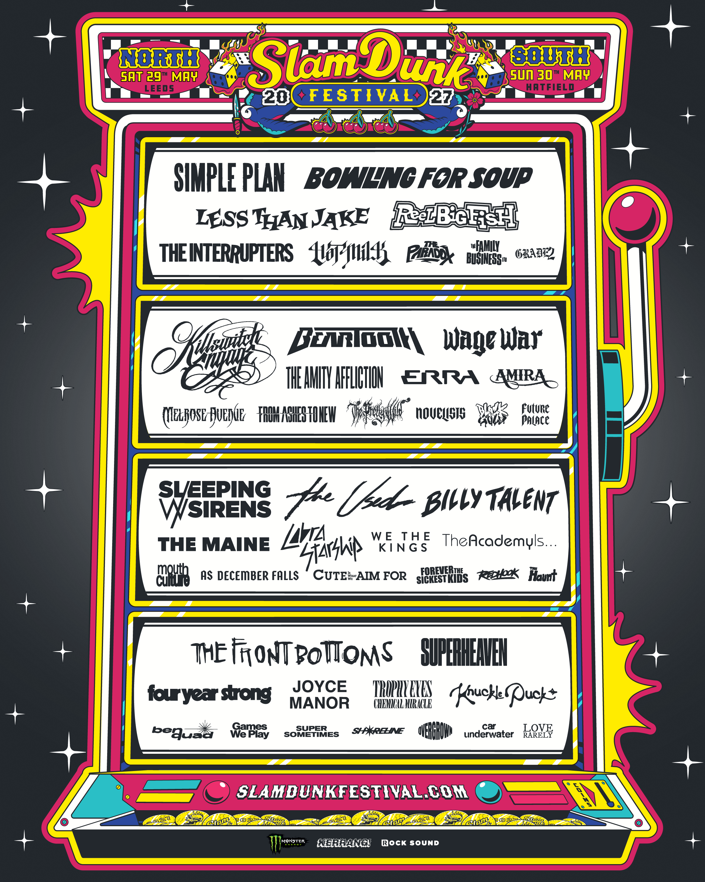 Festival News: SLAM DUNK FESTIVAL DROPS ITS SECOND WAVE FOR 2027