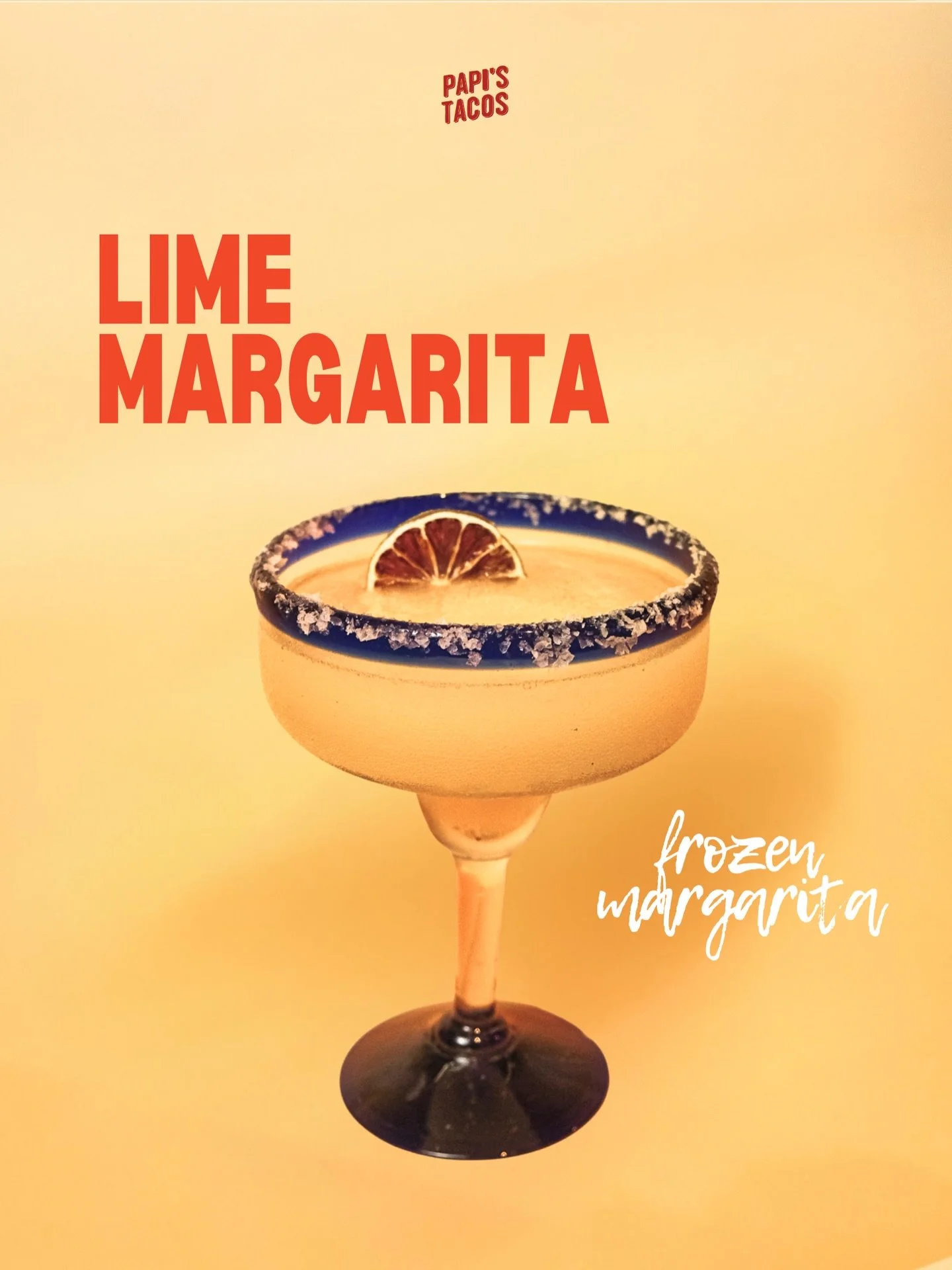 Some like it smooth. Some like it icy.
Either way, margaritas are always a good idea. 🍹✨

Our frozen margs come in lime, tamarindo, strawberry, and mango passionfruit &mdash; sweet, tangy, and made for sipping slow (or not).

Frozen&hellip; or do yo