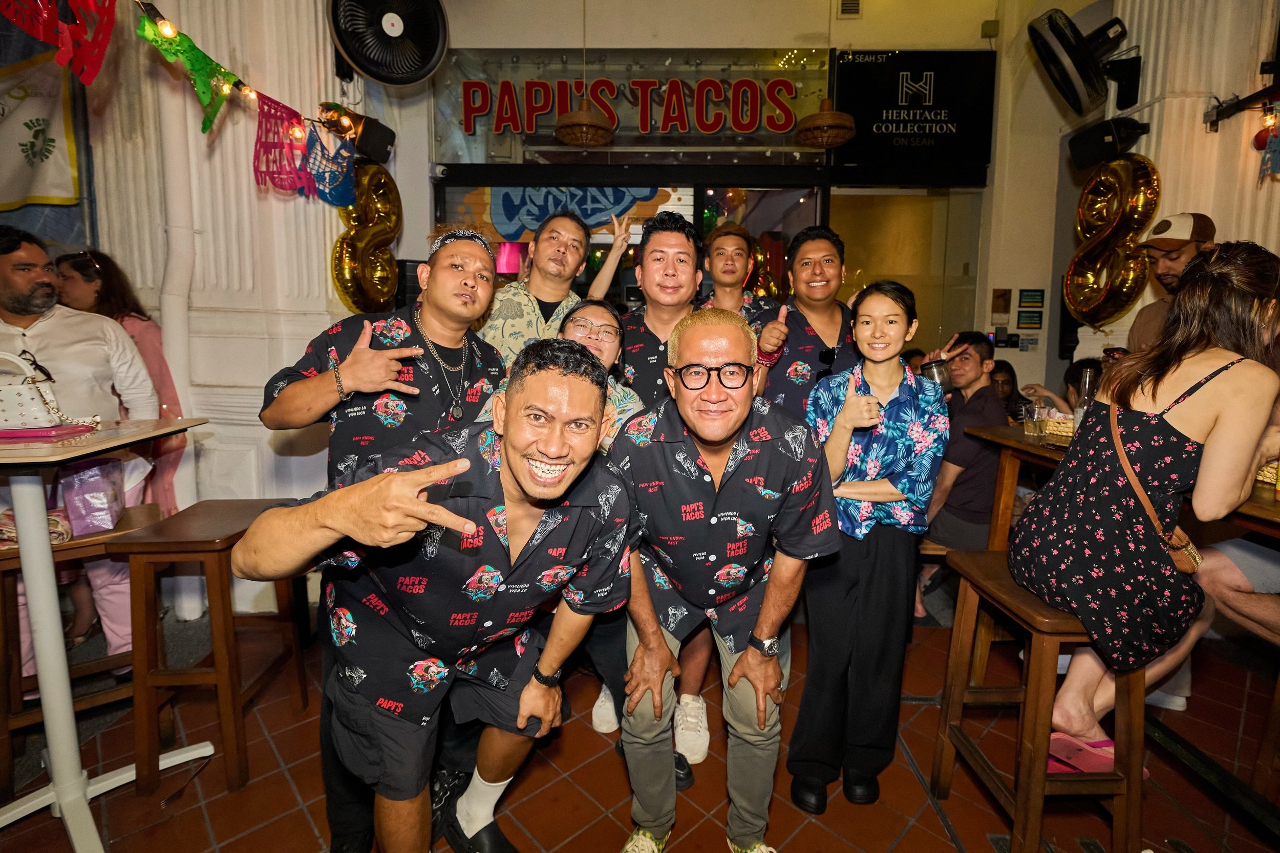 ❤️ What a celebration!

A huge thank you to everyone who came down to celebrate our 8th anniversary with us! 🌮🍹

To everyone who raised a margarita, shared a taco, danced along to the mariachi, stayed for the DJ, or simply stopped by to say hello &