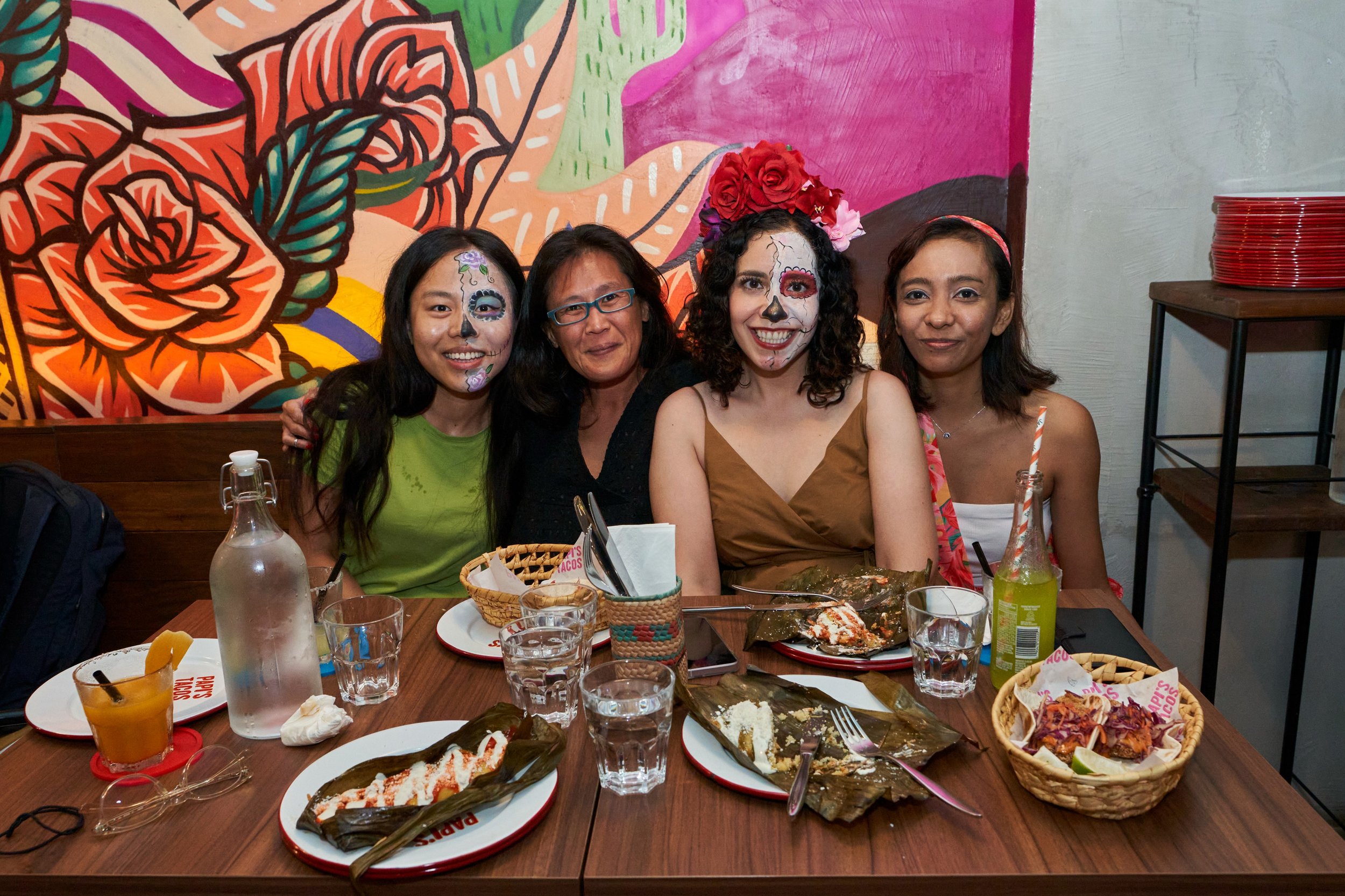 💀🌺 The countdown is almost over! Join us tomorrow at Papi&rsquo;s Tacos Tanjong Pagar for our D&iacute;a de los Muertos celebration. Get ready for a night of festive vibes, delicious tacos, flowing drinks, and LIVE MUSIC featuring our special guest