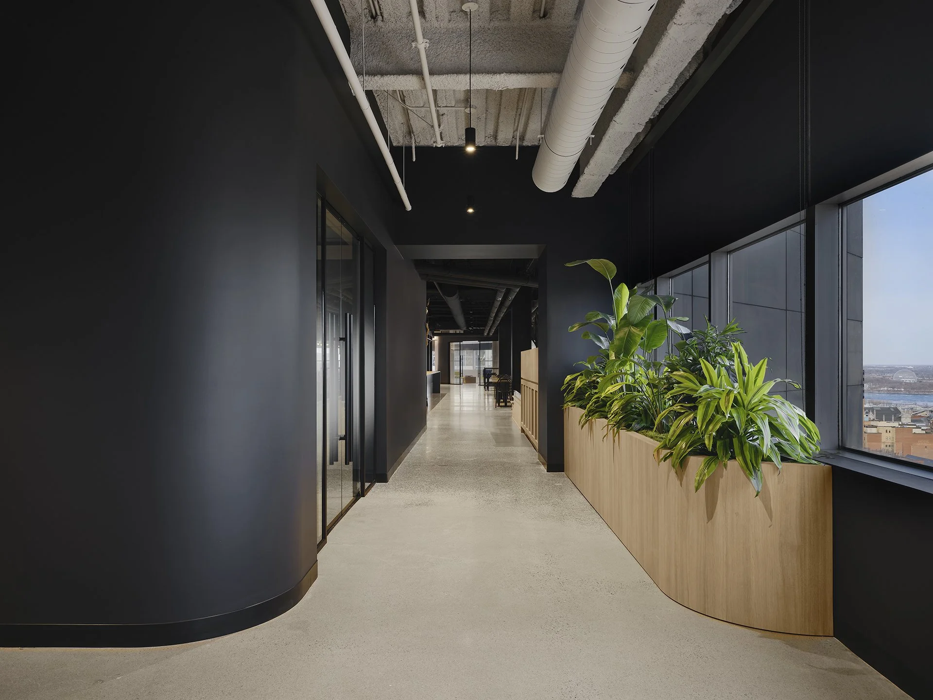 Aménagement de bureau au centre-ville de Montreal par DESK architectes