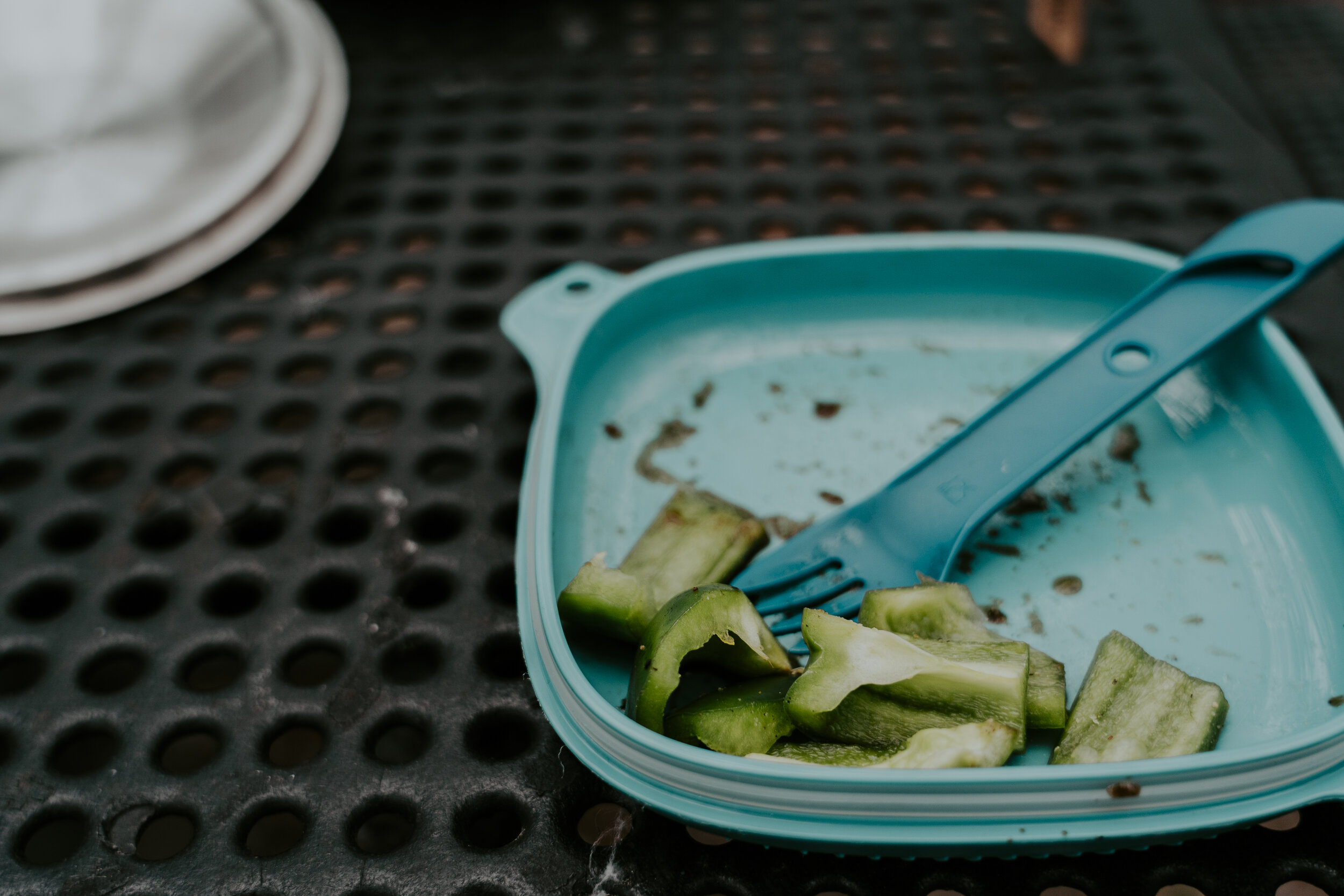 Steamed & Pan Cooked Green Peppers