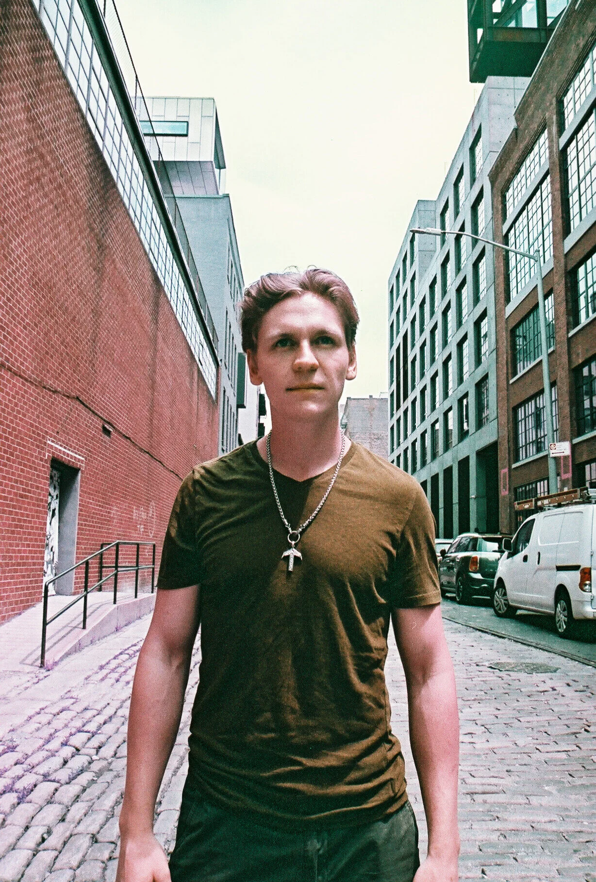  Portrait Photography on Lomochrome Purple 