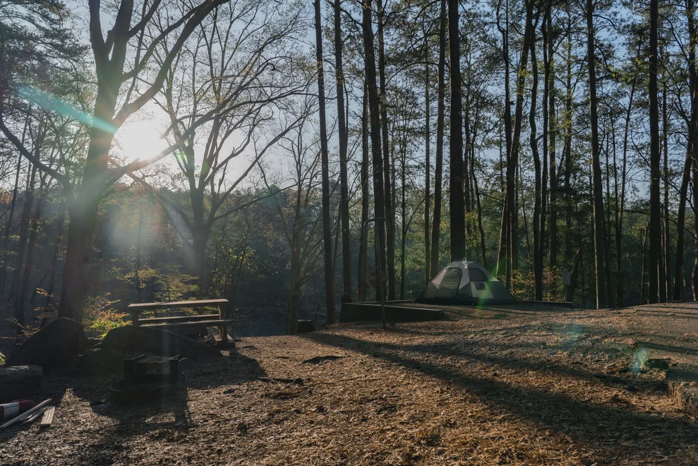 Solo Camping at Red Top Mountain State Park in Acworth, GA