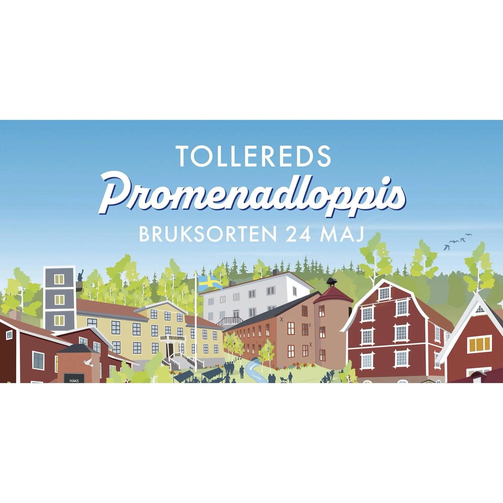 P&aring; s&ouml;ndag &auml;r det &auml;ntligen dags f&ouml;r en av &aring;rets roligaste event i Tollered; Den &aring;rliga promenadloppisen! 

Kom och bes&ouml;k tr&auml;dg&aring;rdarna i Tollered och strosa runt bland alla fina hus f&ouml;r att fyn