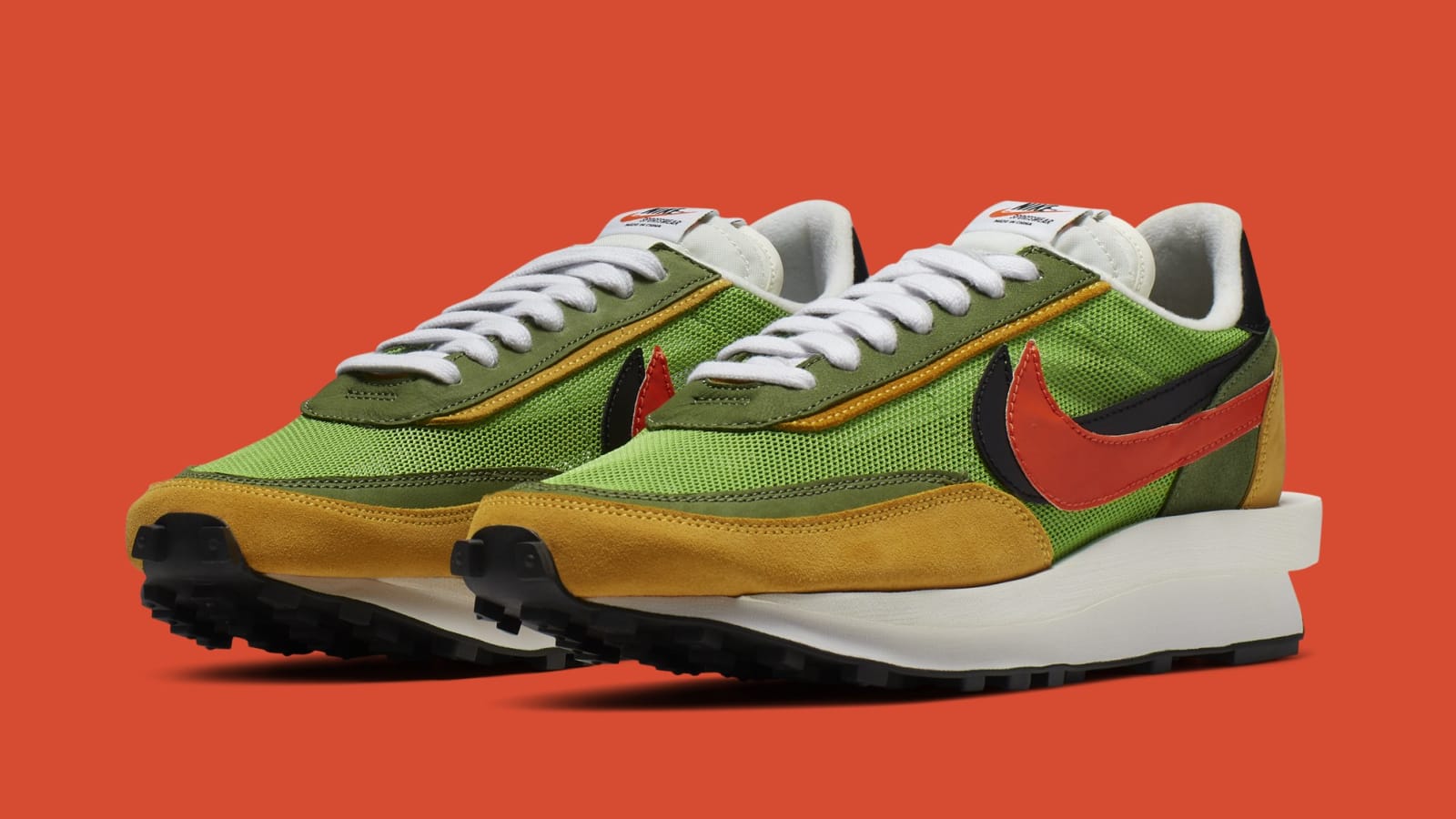 nike ld waffle x sacai