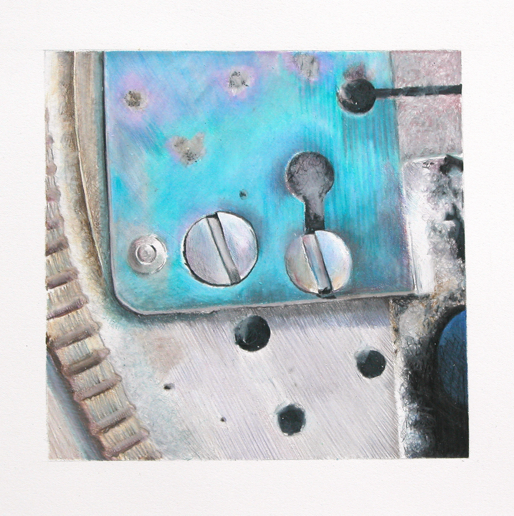 code-breaker 6"x6" (sold)