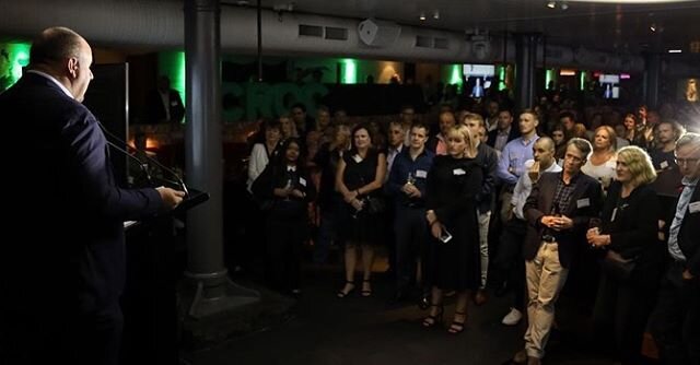 An incredible night in Melbourne launching Crocmedia 2020 at our Upfront event by @ballpark_aus. A huge turnout of media industry and brand partners did it in style as @hutchycraig talked @1116sen, @aflnationfootball, @melbunited and much more.
