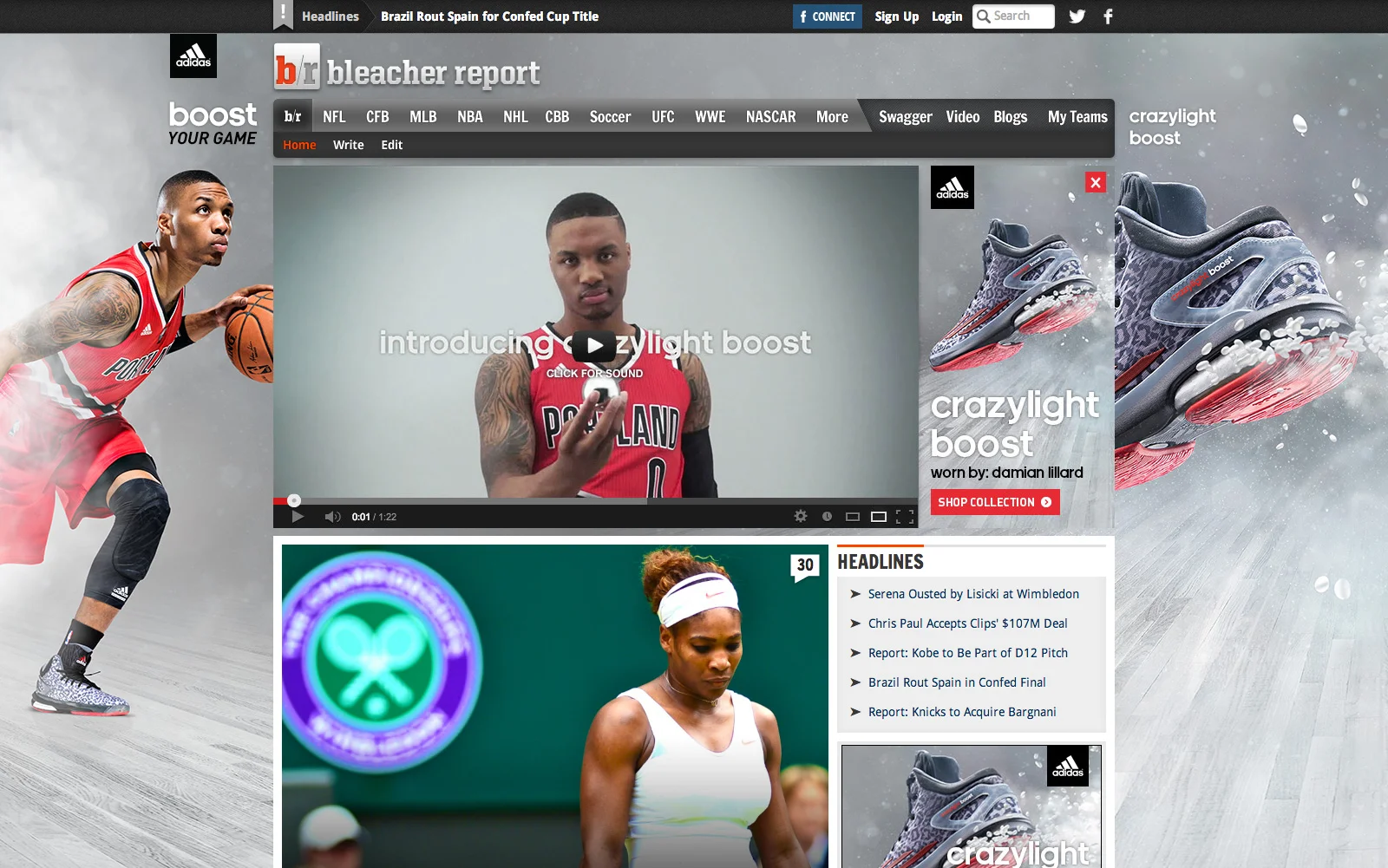 Adidas / Crazylight Boost (Copy)