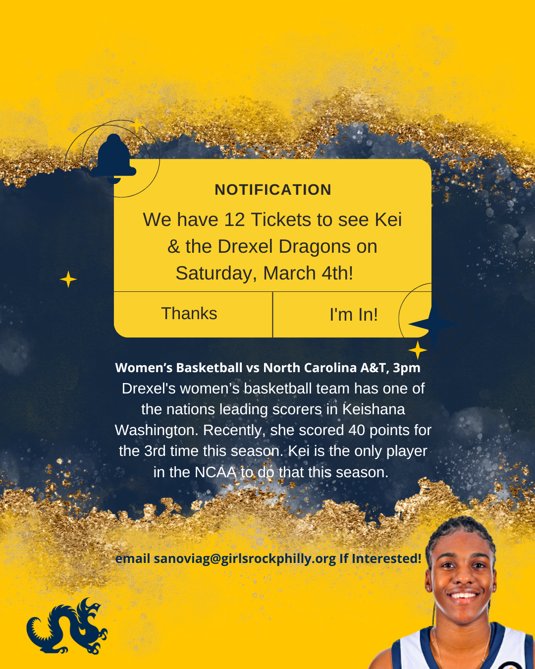 GRP @ Drexel Dragons Game